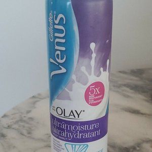 Gillette Venus With Olay Ultra Moisture Women's Shave Gel, Violet Swirl 6 Oz